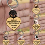Wat een groter geschenk dan de liefde van een hond - Sleutelhanger